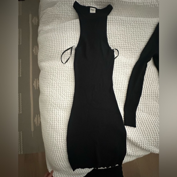 Abercrombie and Fitch Mini Sweater Dress and Scuba Cardigan Set - Picture 4 of 5